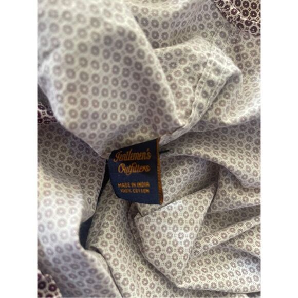 Gentlemen's Outfitters Men's Styled For Dapper Gents Button Down Shirt Red 3X - Picture 10 of 10